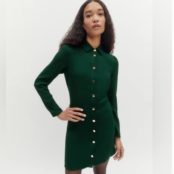 Reformation Dresses & Skirts - NWT Reformation Hugh Dress forest